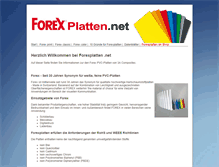 Tablet Screenshot of forexplatten.net